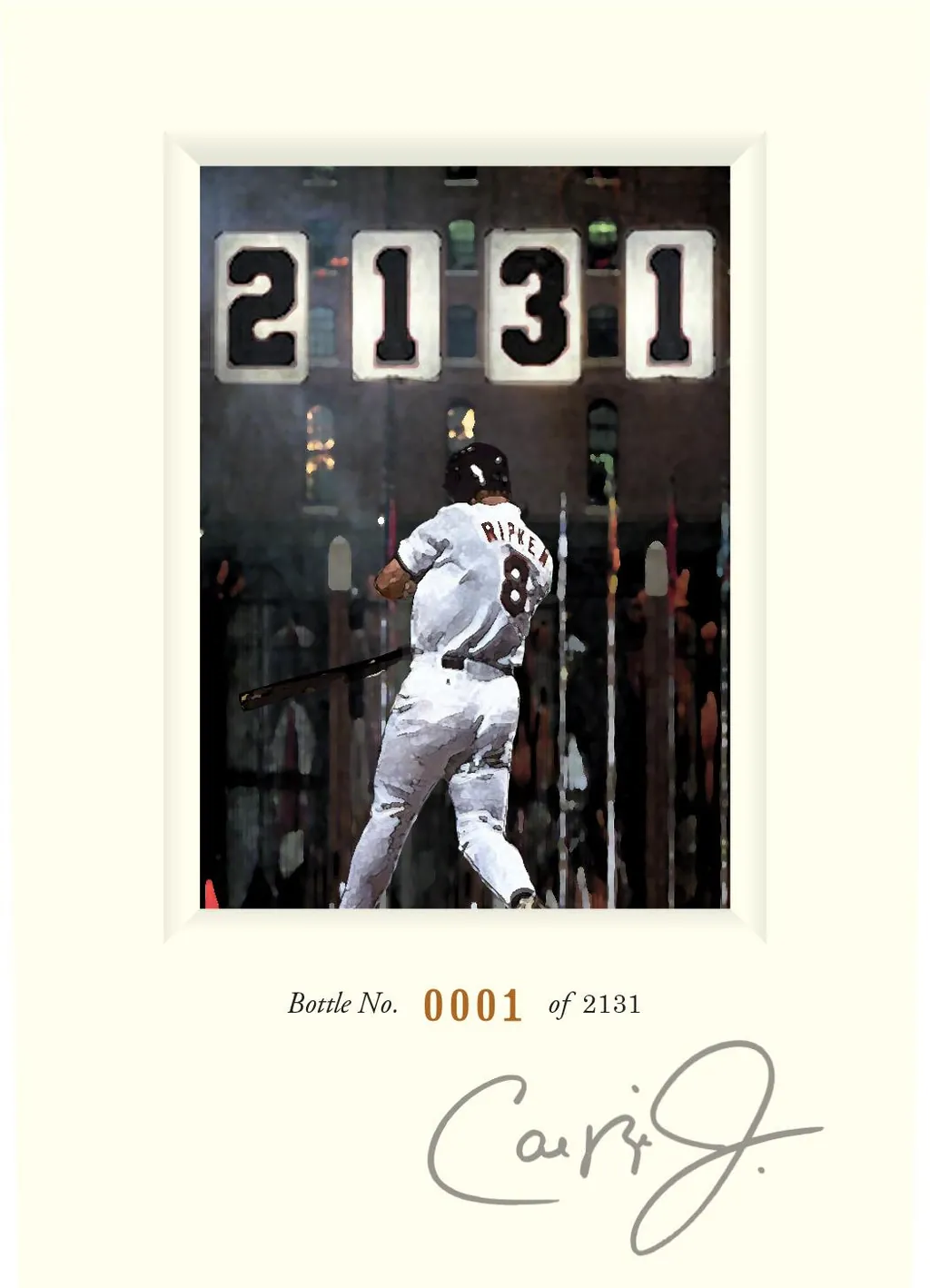 Cal Ripken Jr Cabernet Sauvignon Bottle