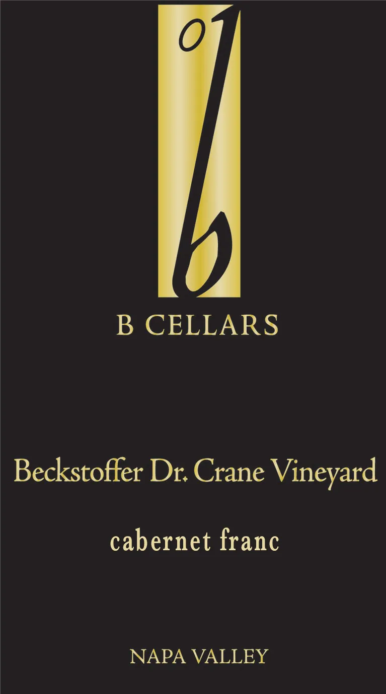 Beckstoffer Dr. Crane Vineyard Cabernet Franc Bottle