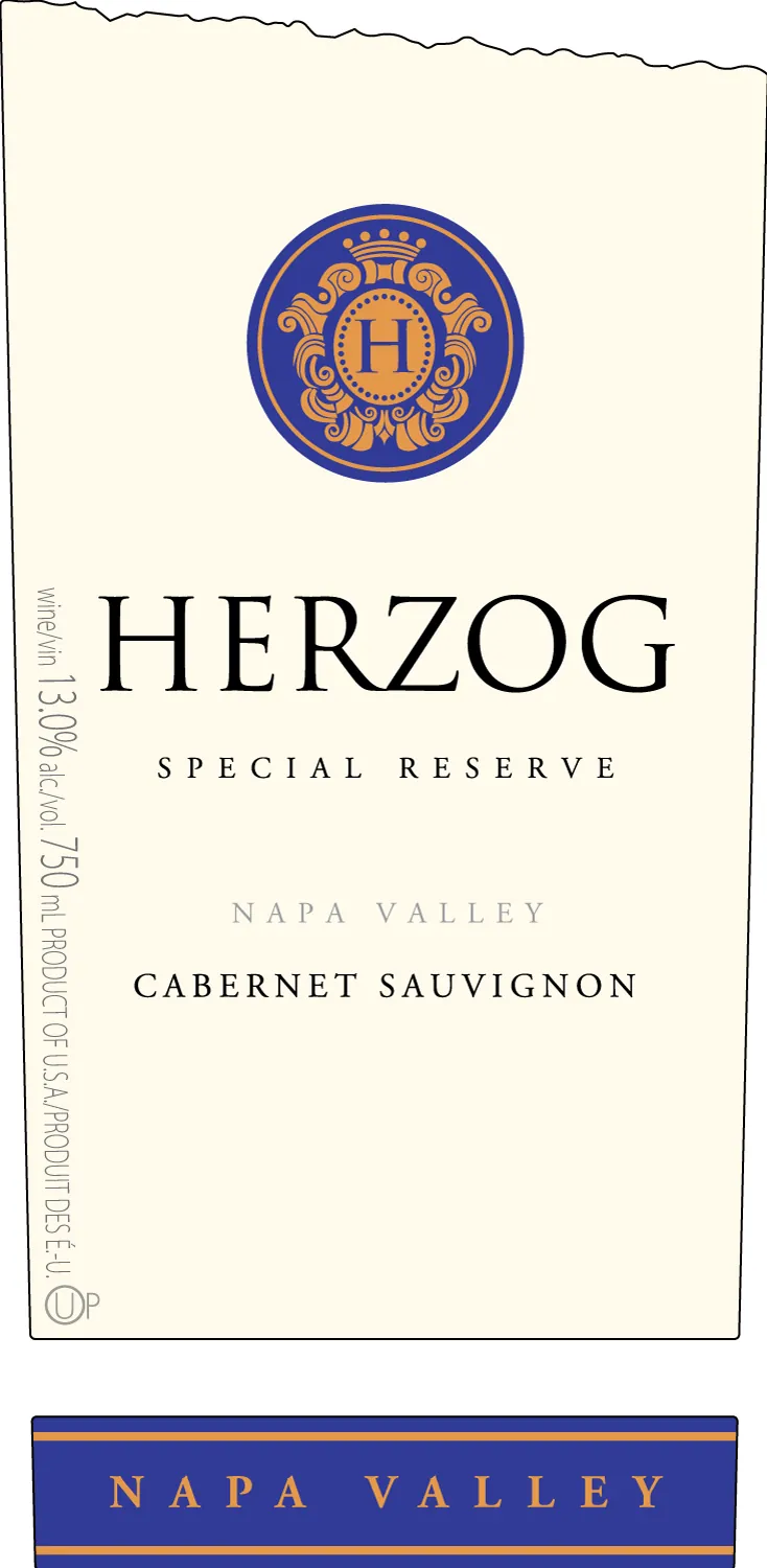 Napa Valley Special Reserve Cabernet Sauvignon Bottle