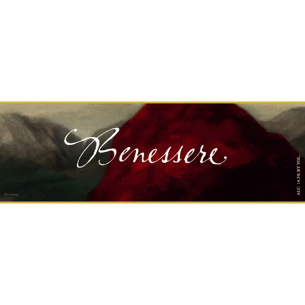 Benessere Sorridente Napa Valley Red Blend Bottle