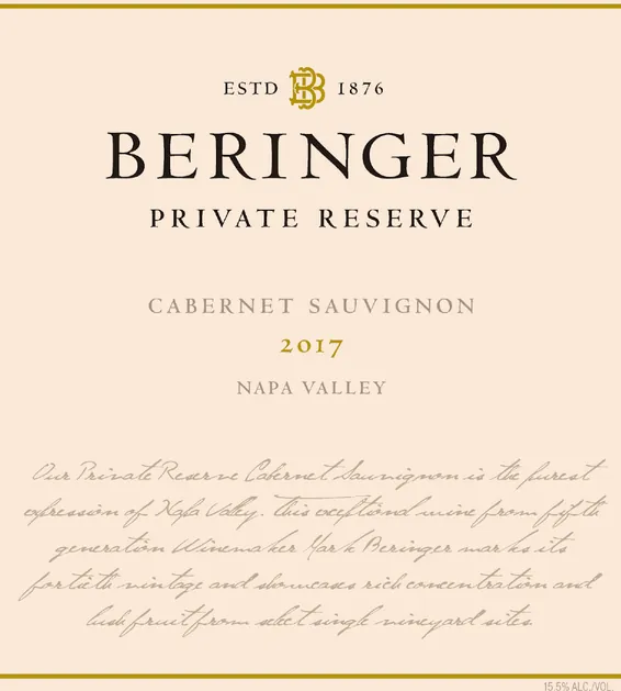 Private Reserve Cabernet Sauvignon Bottle