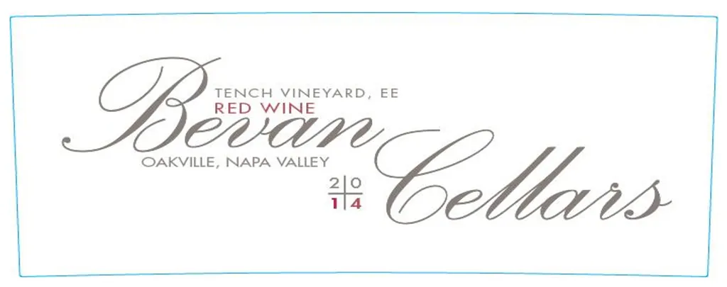 EE Tench Vineyard Proprietary Red Bottle