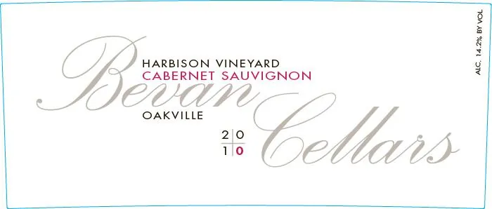 Harbison Vineyard Cabernet Sauvignon Bottle