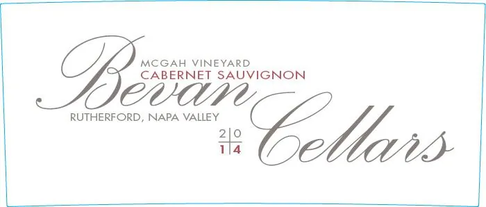 McGah Vineyard Cabernet Sauvignon Bottle