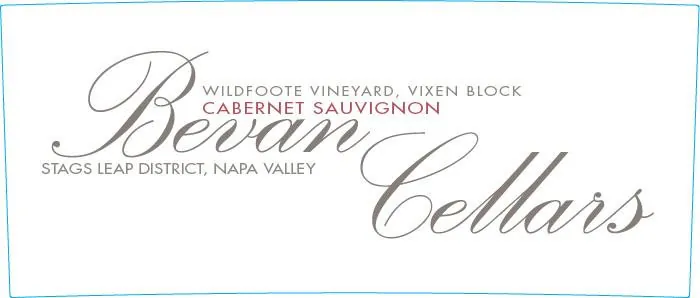 Wildfoote Vineyard Vixen Block Cabernet Sauvignon Bottle
