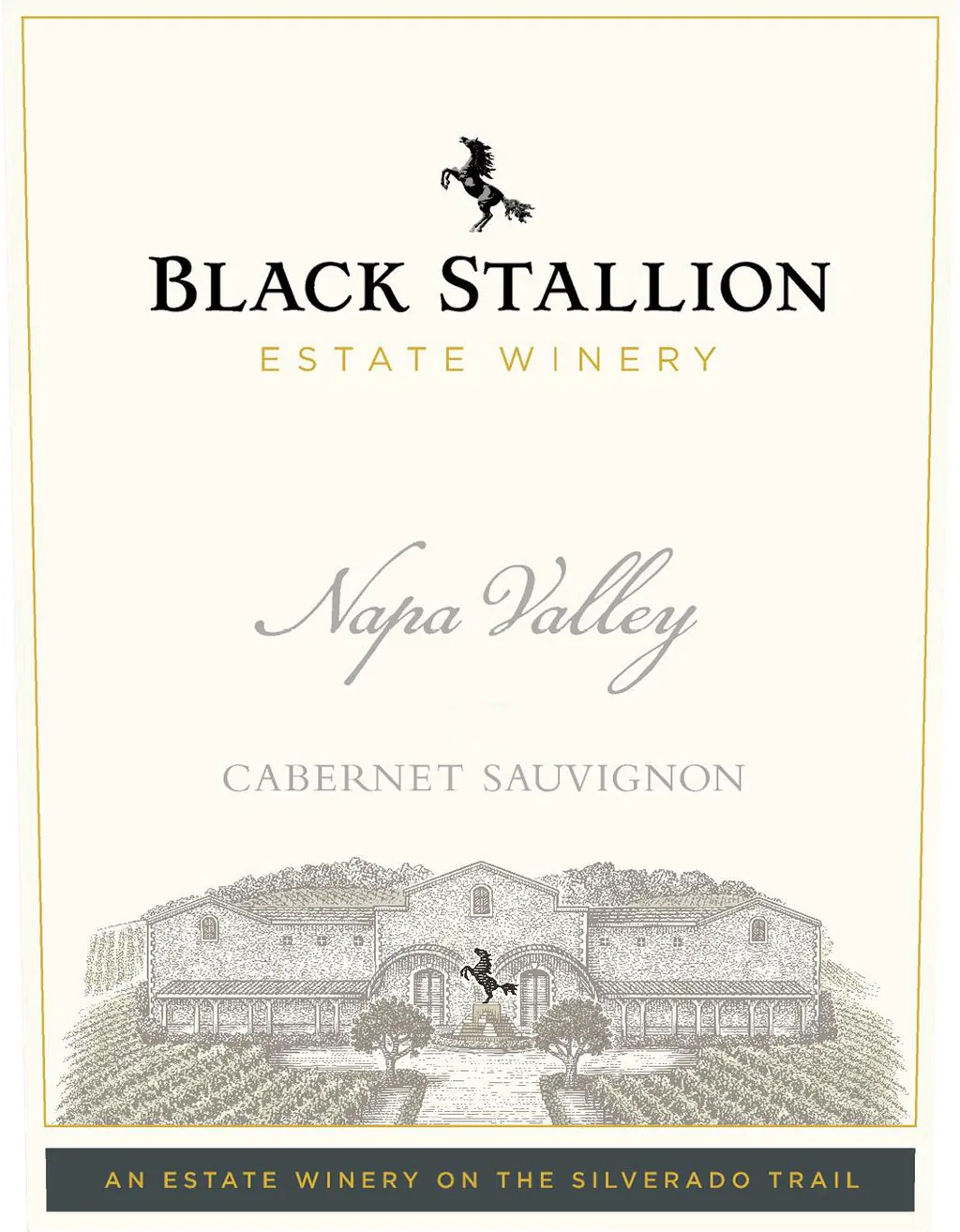 Winery Cabernet Sauvignon Bottle