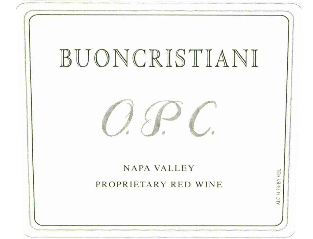 OPC Ol' Pa's Cuvee Proprietary Red Bottle