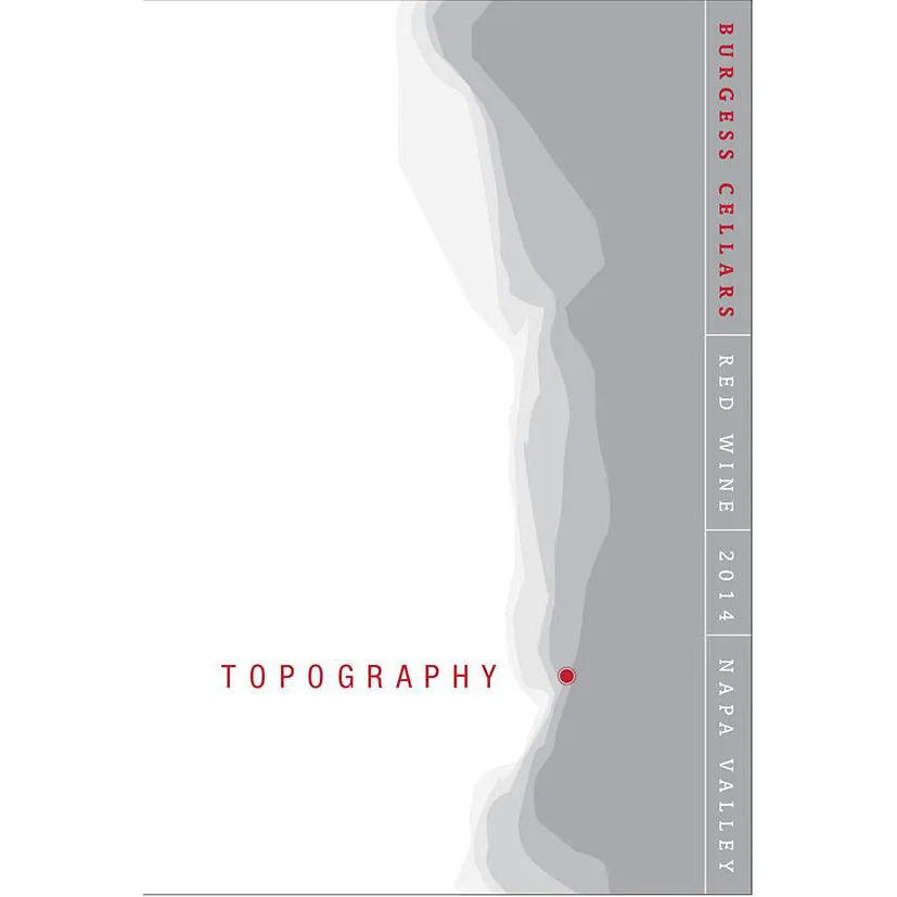 Topography Red Blend Bottle