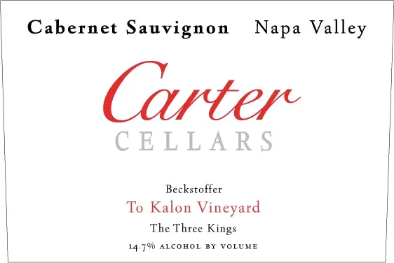 Beckstoffer To Kalon Vineyard The Three Kings Bottle