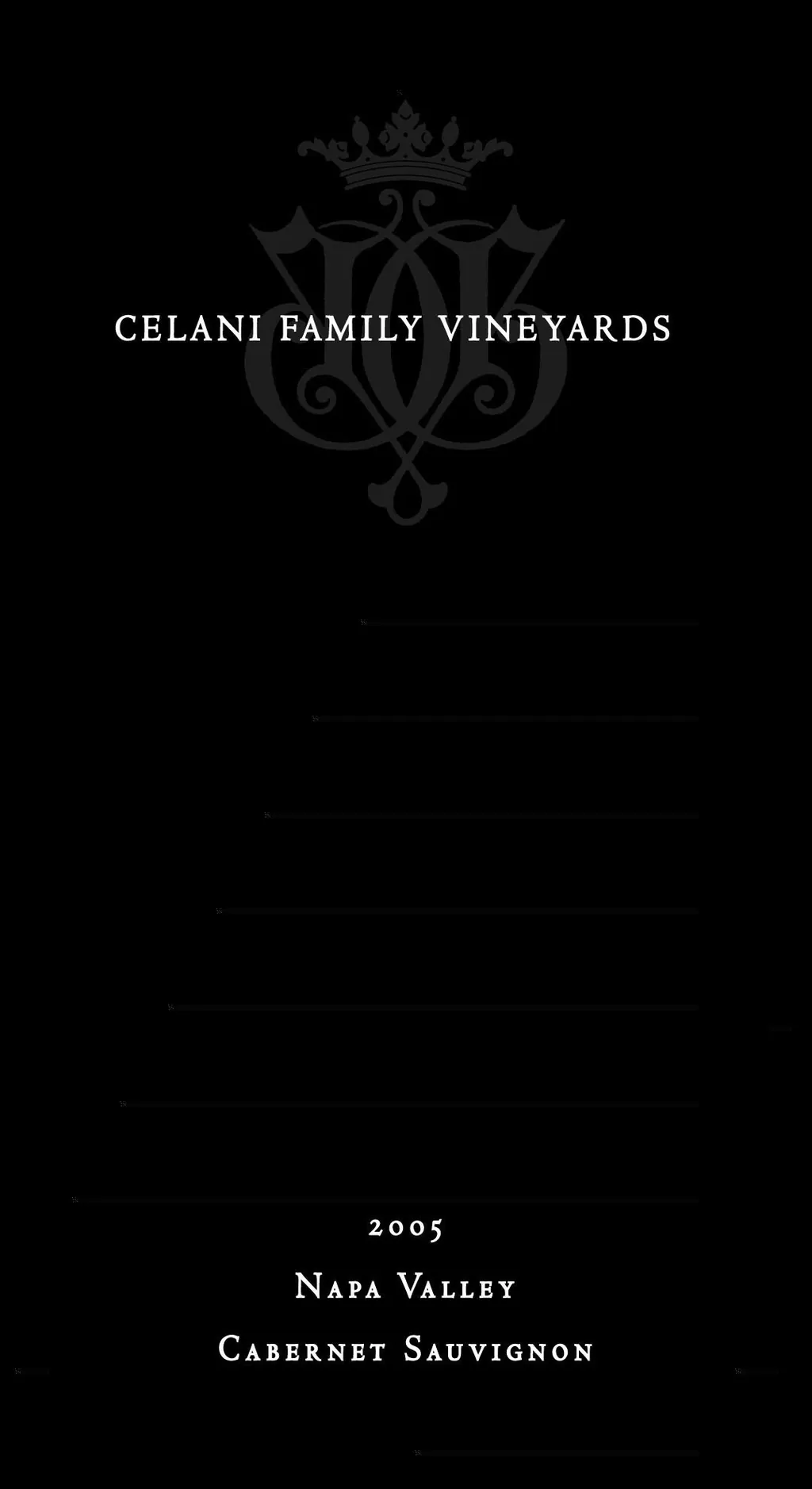 Cabernet Sauvignon Bottle