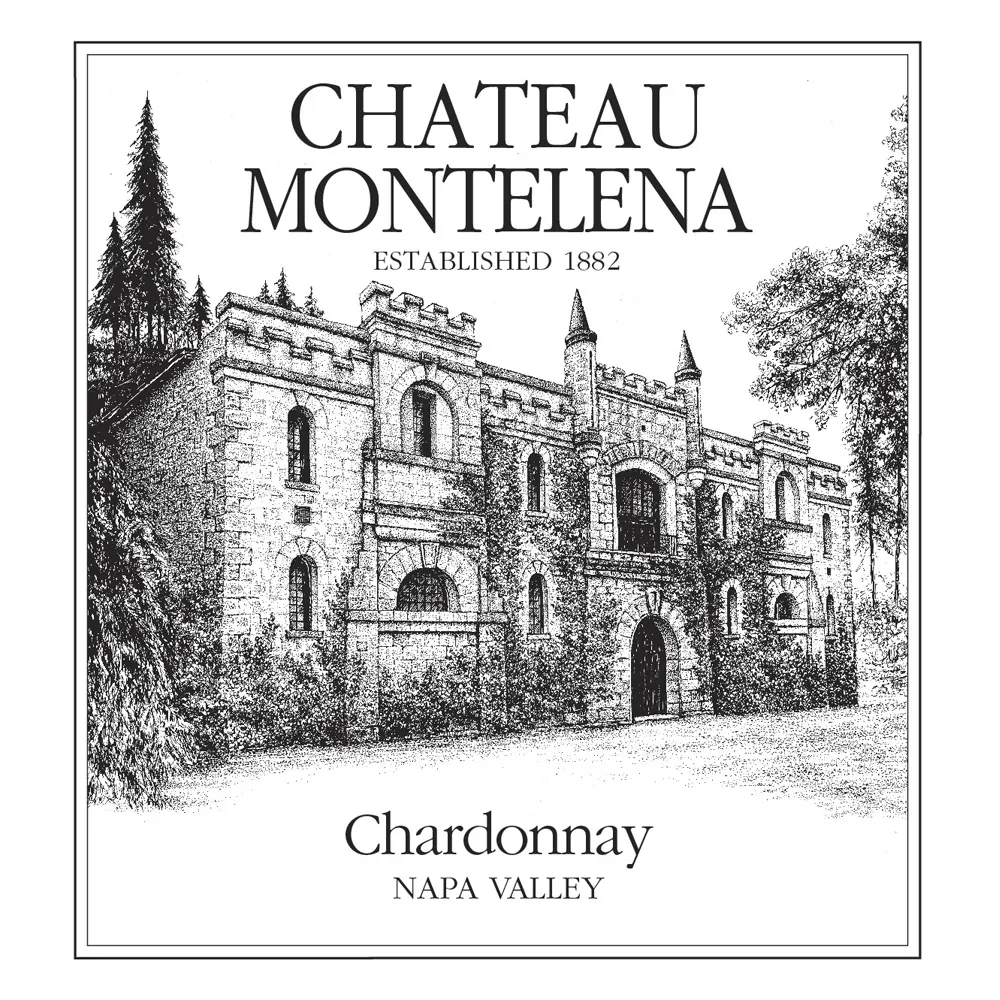 Napa Valley Chardonnay Bottle