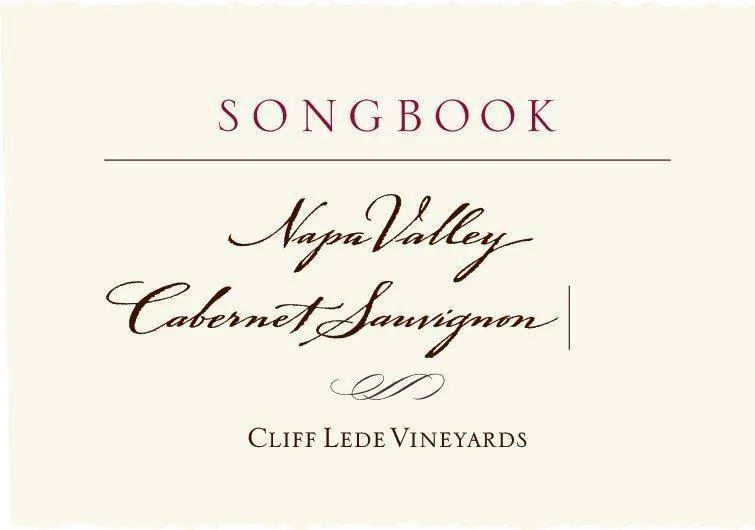 Songbook Cabernet Sauvignon Bottle