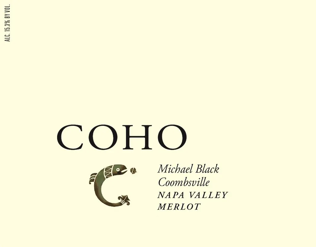 Michael Black Vineyard Merlot Bottle