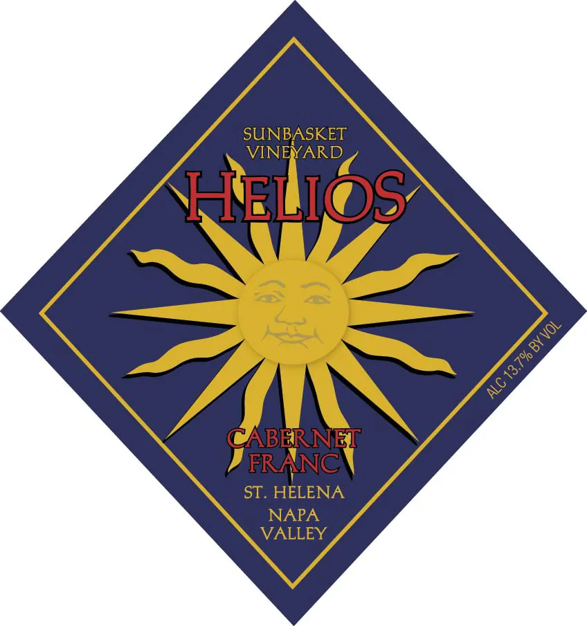 Helios Sunbasket Vineyard Cabernet Franc Bottle