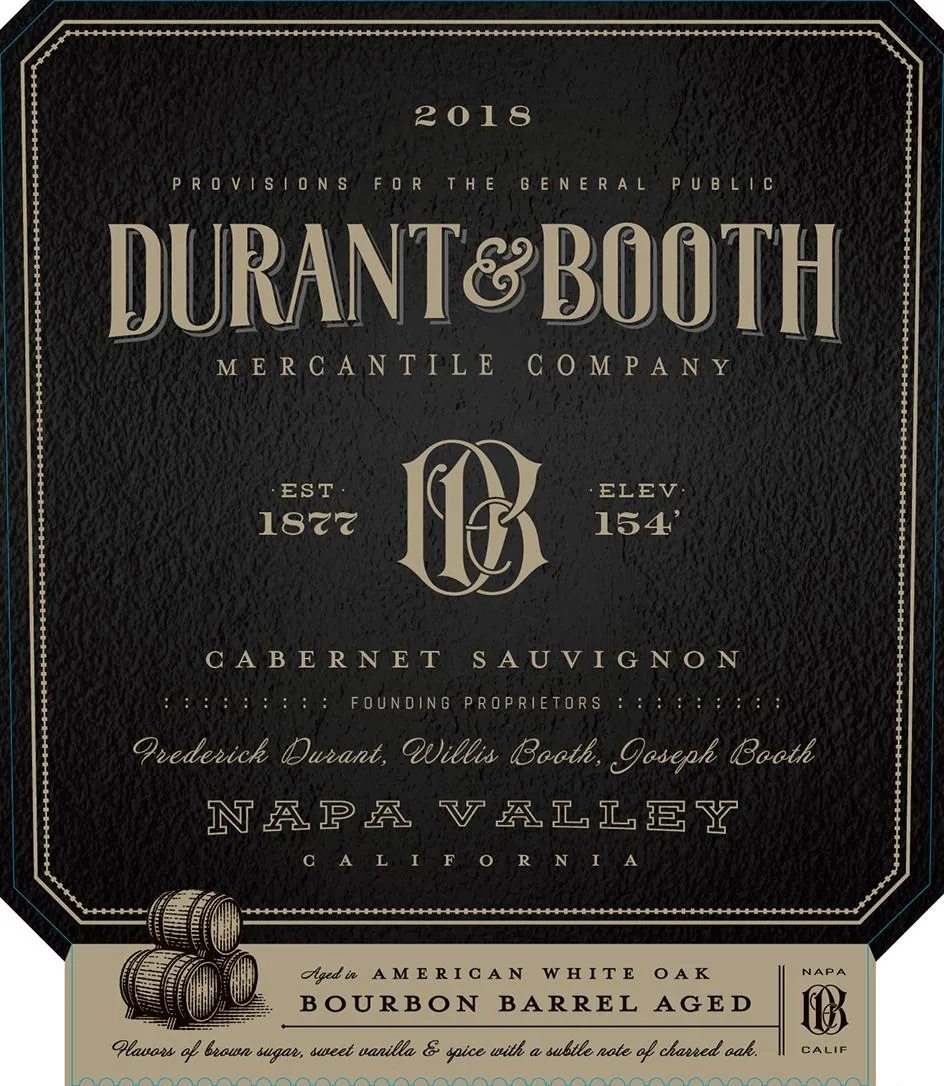 Bourbon Barrel Aged Cabernet Sauvignon Bottle