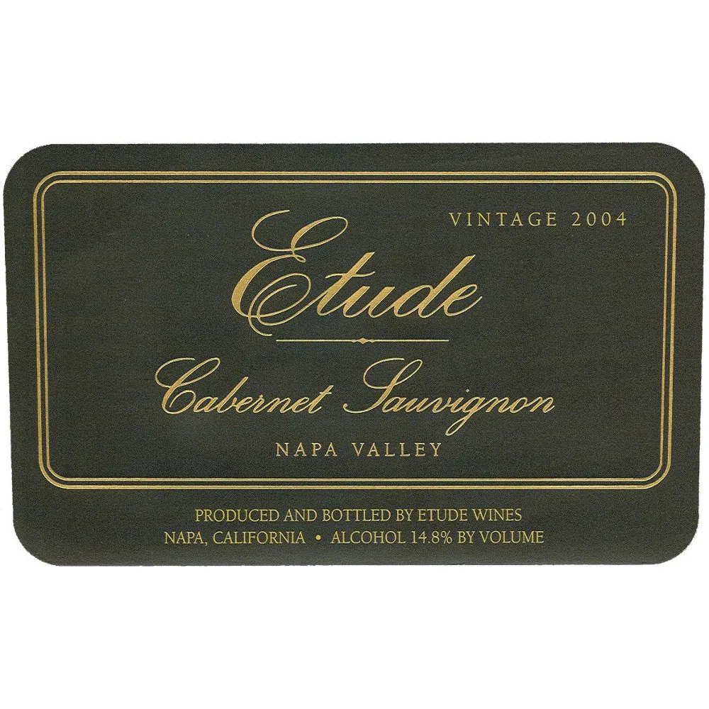 Napa Valley Cabernet Sauvignon Bottle