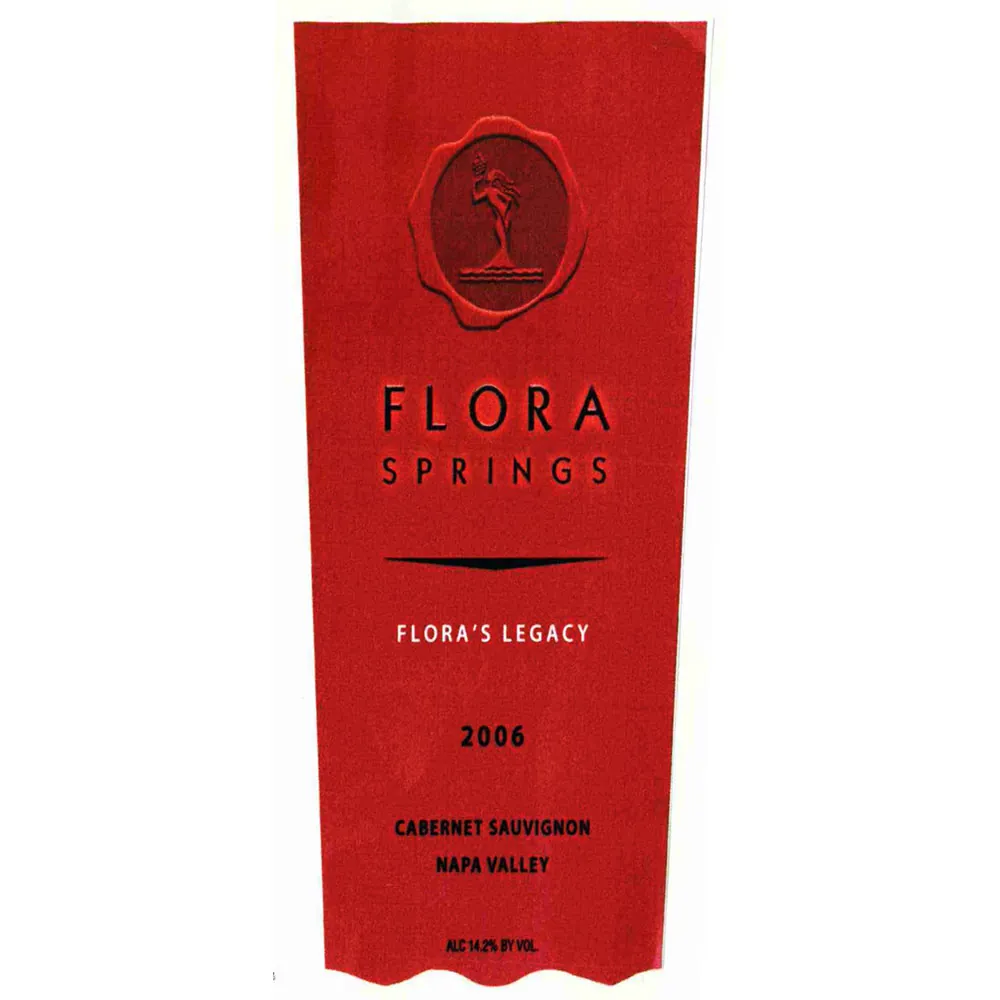 Flora's Legacy Cabernet Sauvignon Bottle