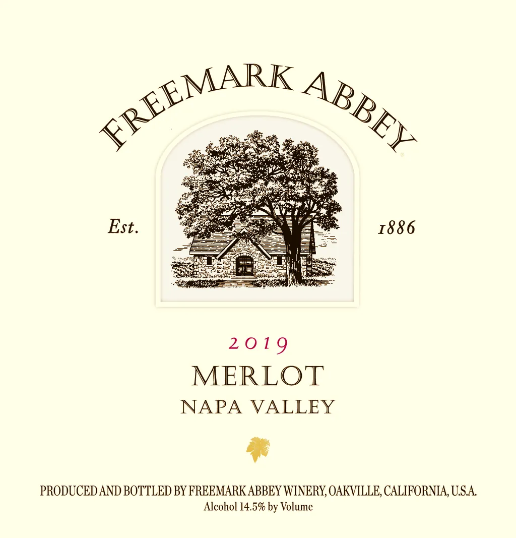 Napa Valley Merlot Bottle