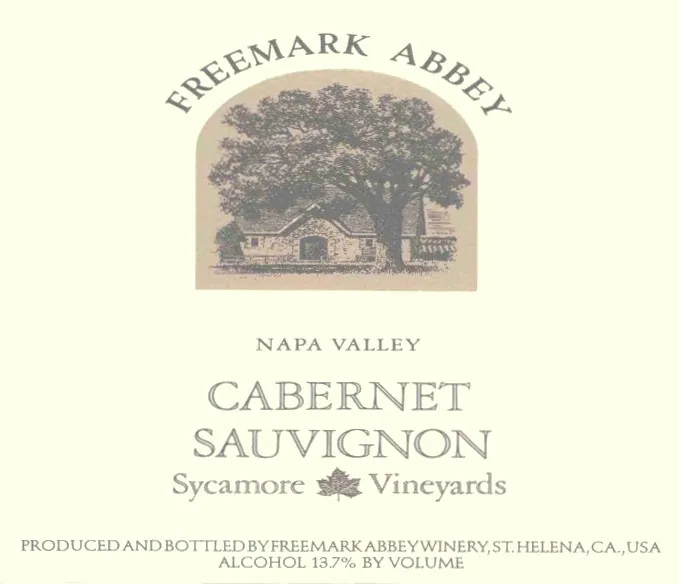 Sycamore Cabernet Sauvignon Bottle
