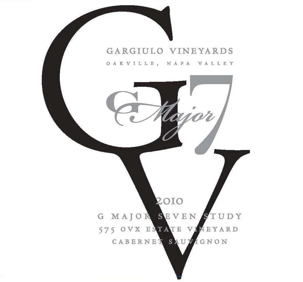 575 OVX G Major 7 Study Cabernet Sauvignon Bottle