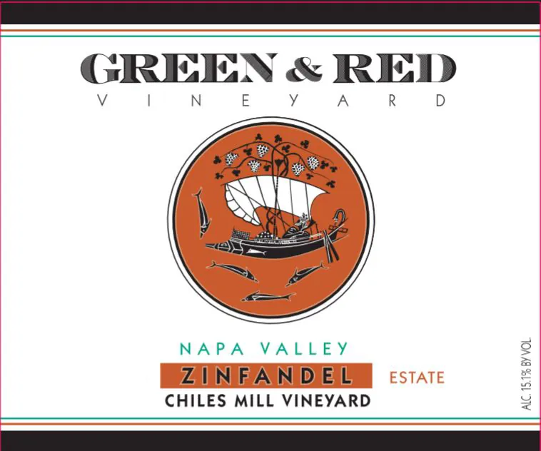 Chiles Mill Vineyards Zinfandel Bottle