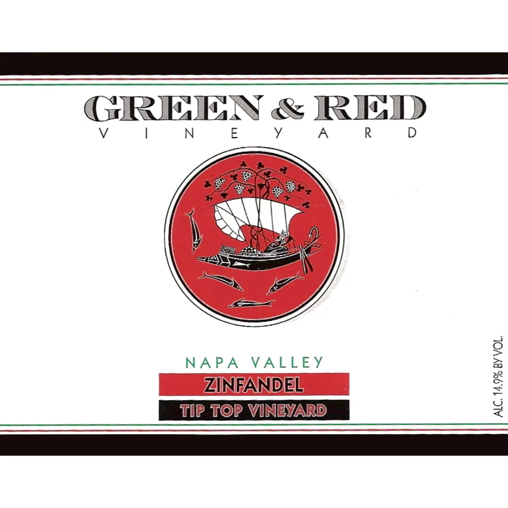 Tip Top Vineyard Zinfandel Bottle