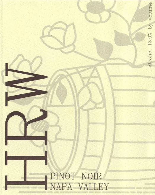 HRW Pinot Noir Bottle