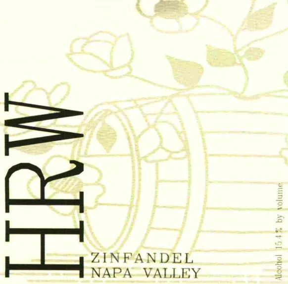 HRW Zinfandel Bottle