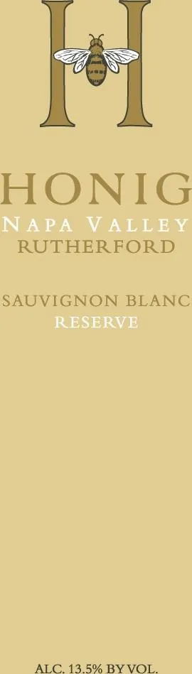 Rutherford Reserve Sauvignon Blanc Bottle