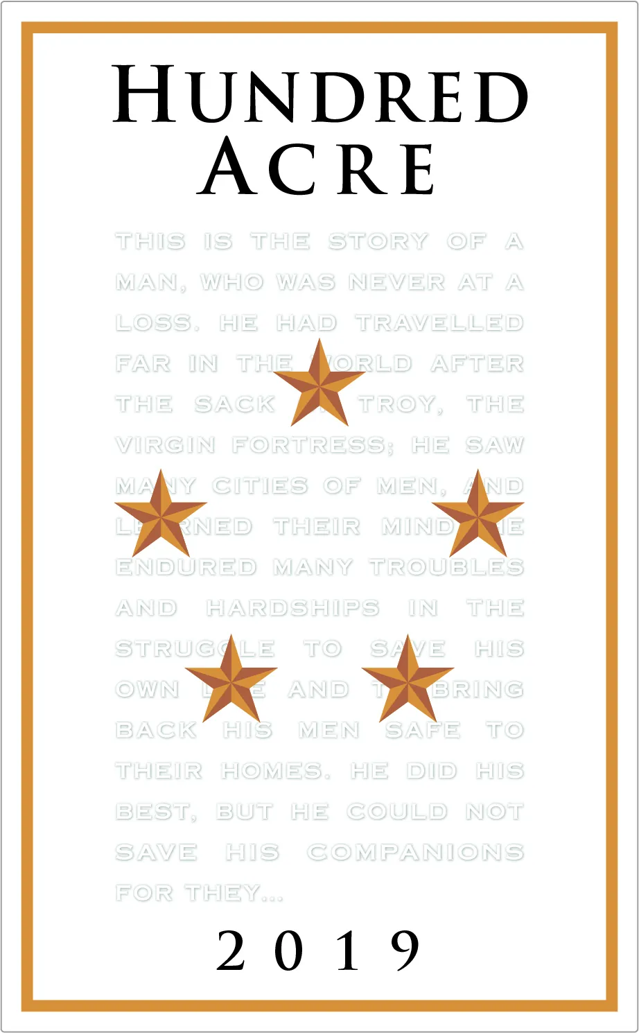 Morgan's Way Vineyard Cabernet Sauvignon Bottle