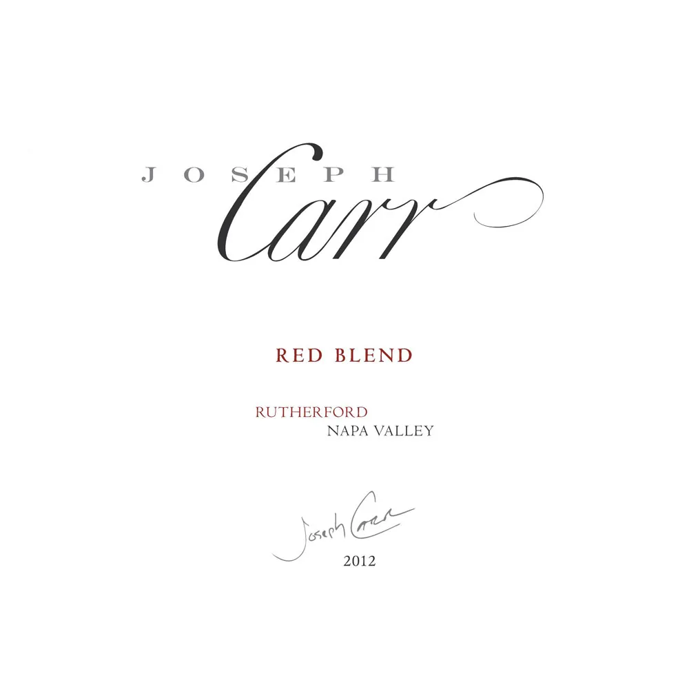 Rutherford Red Blend Bottle