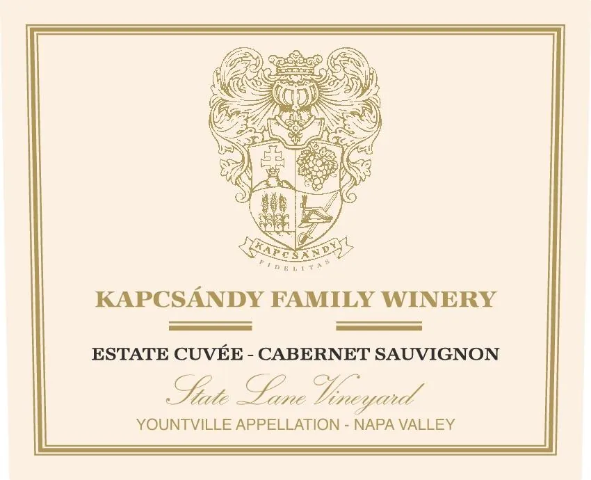 Estate Cuvee Cabernet Sauvignon Bottle