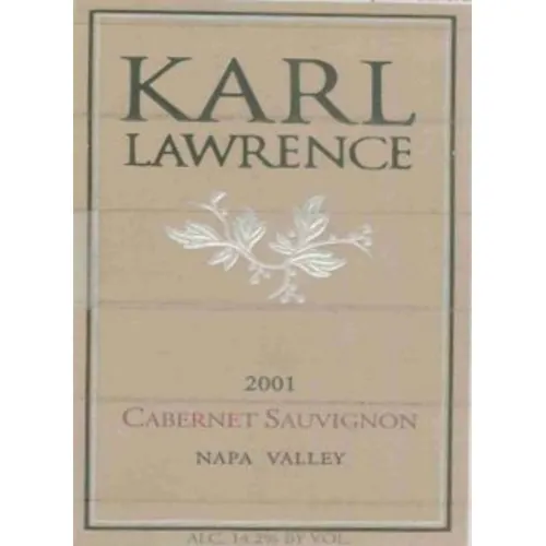 Karl Lawrence Cabernet Sauvignon Bottle