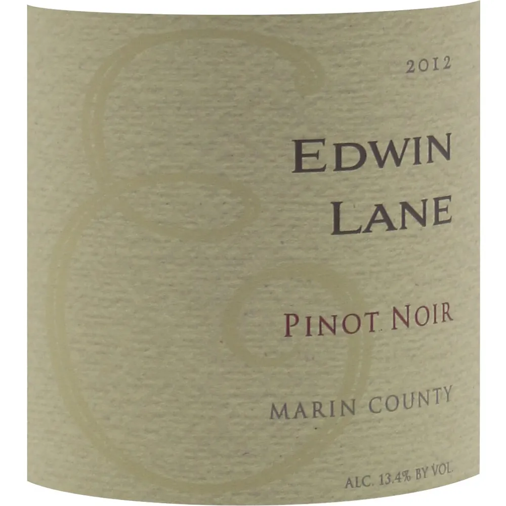 Edwin Lane Pinot Noir Bottle