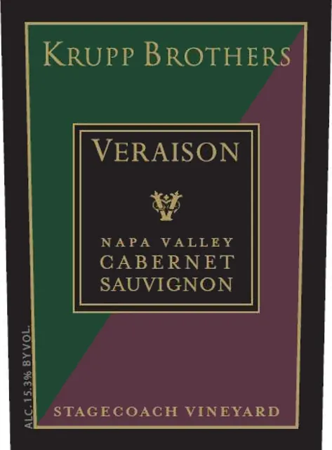 Veraison Stagecoach Vineyard Cabernet Sauvignon Bottle