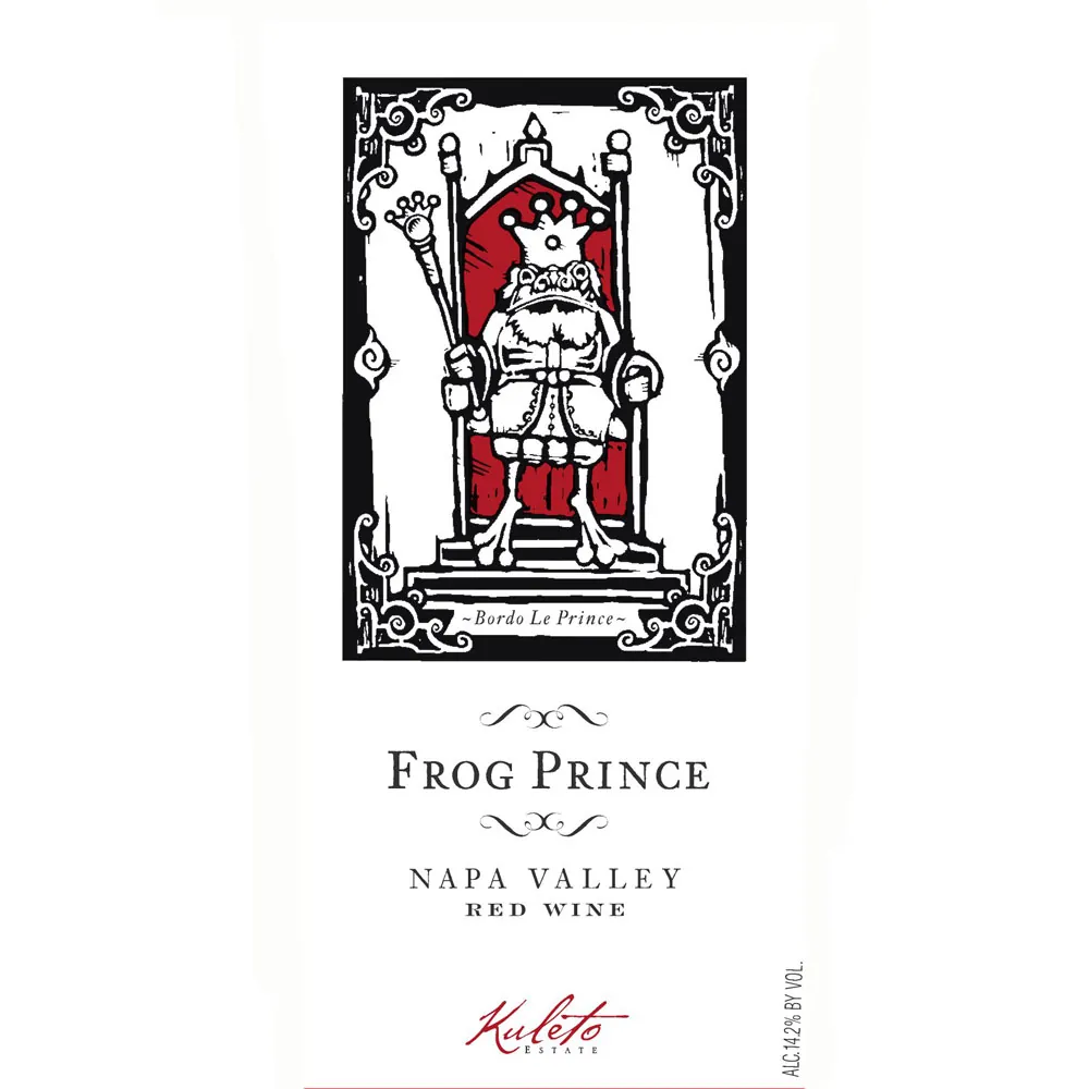 Frog Prince Red Bottle