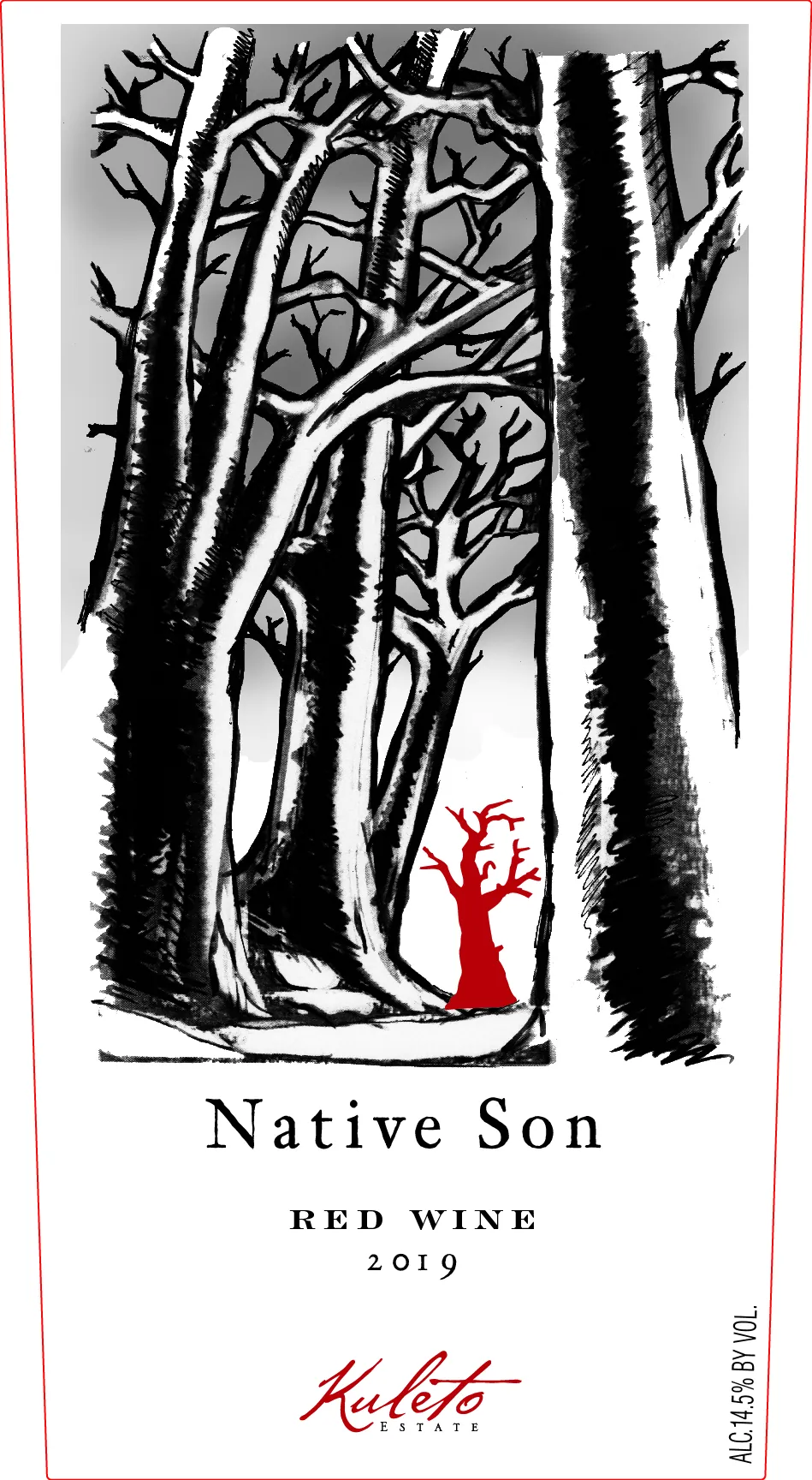 Native Son Red Bottle