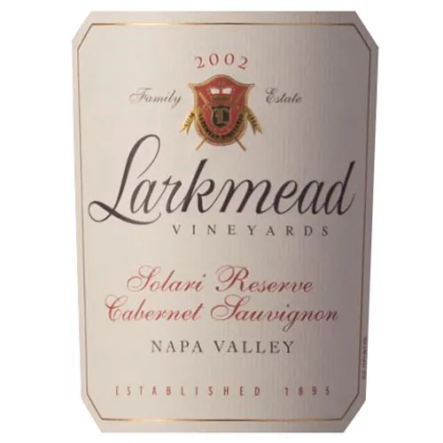 Solari Reserve Cabernet Sauvignon Bottle