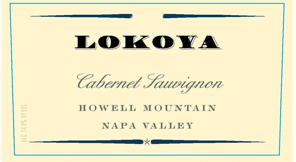 Howell Mountain Cabernet Sauvignon Bottle