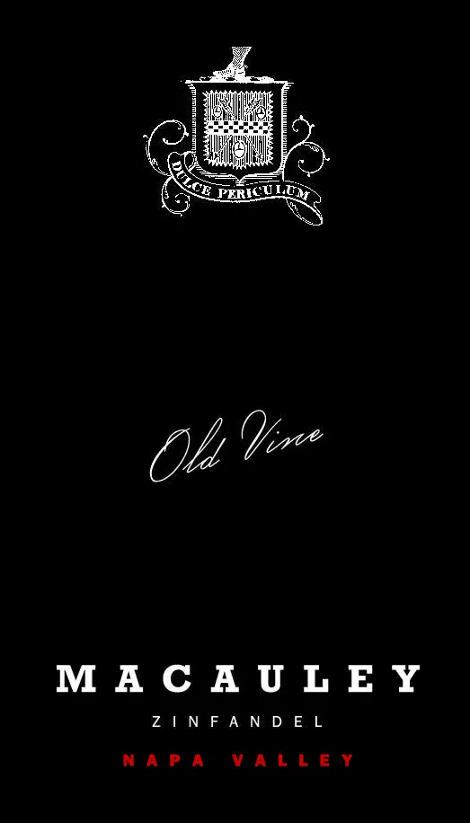 Old Vine Zinfandel Bottle