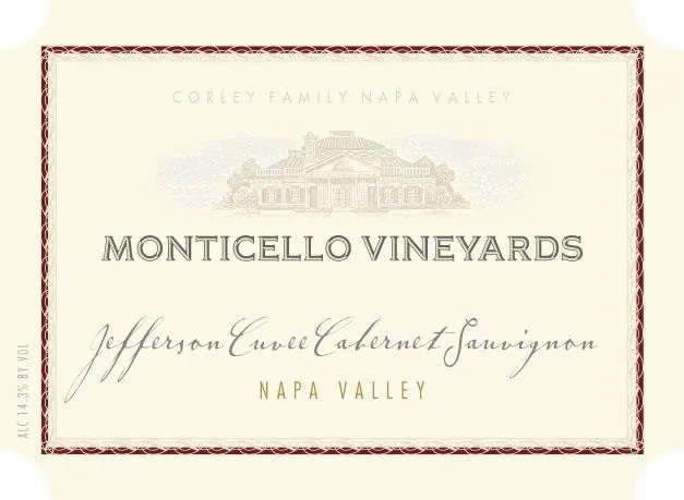 Jefferson Cuvee Cabernet Sauvignon Bottle