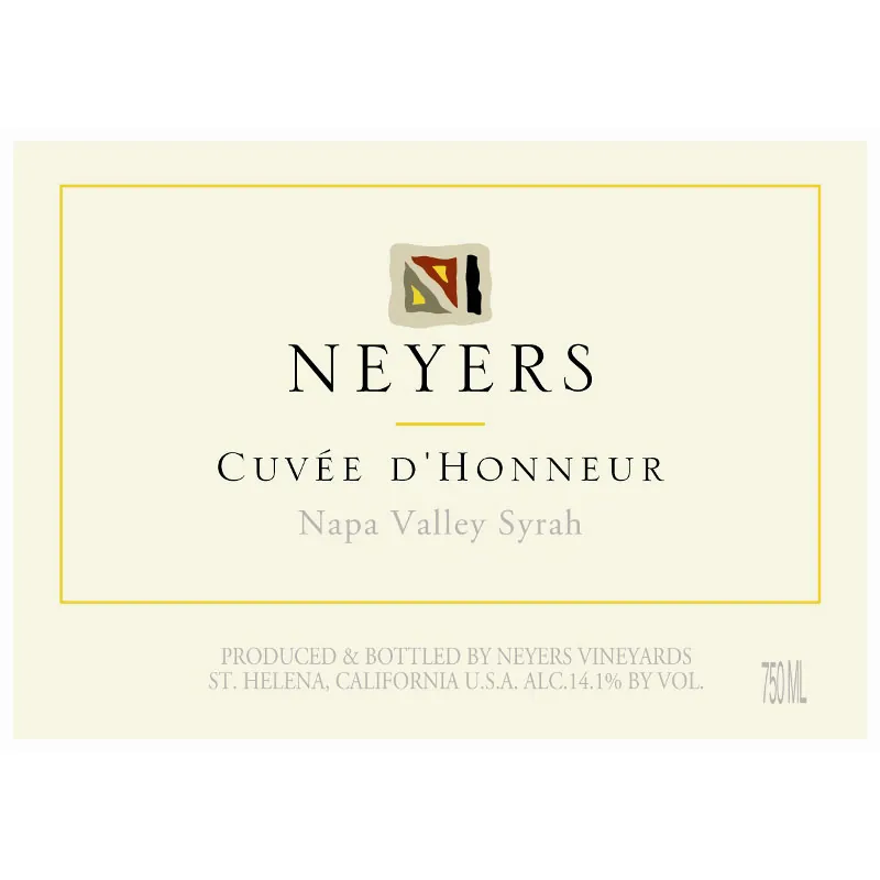 Cuvee d'Honneur Syrah Bottle