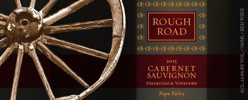 Rough Road Stagecoach Vineyard Cabernet Sauvignon Bottle