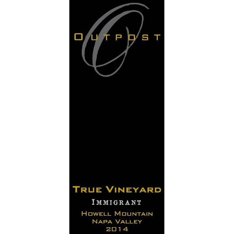 Immigrant True Vineyard Bottle