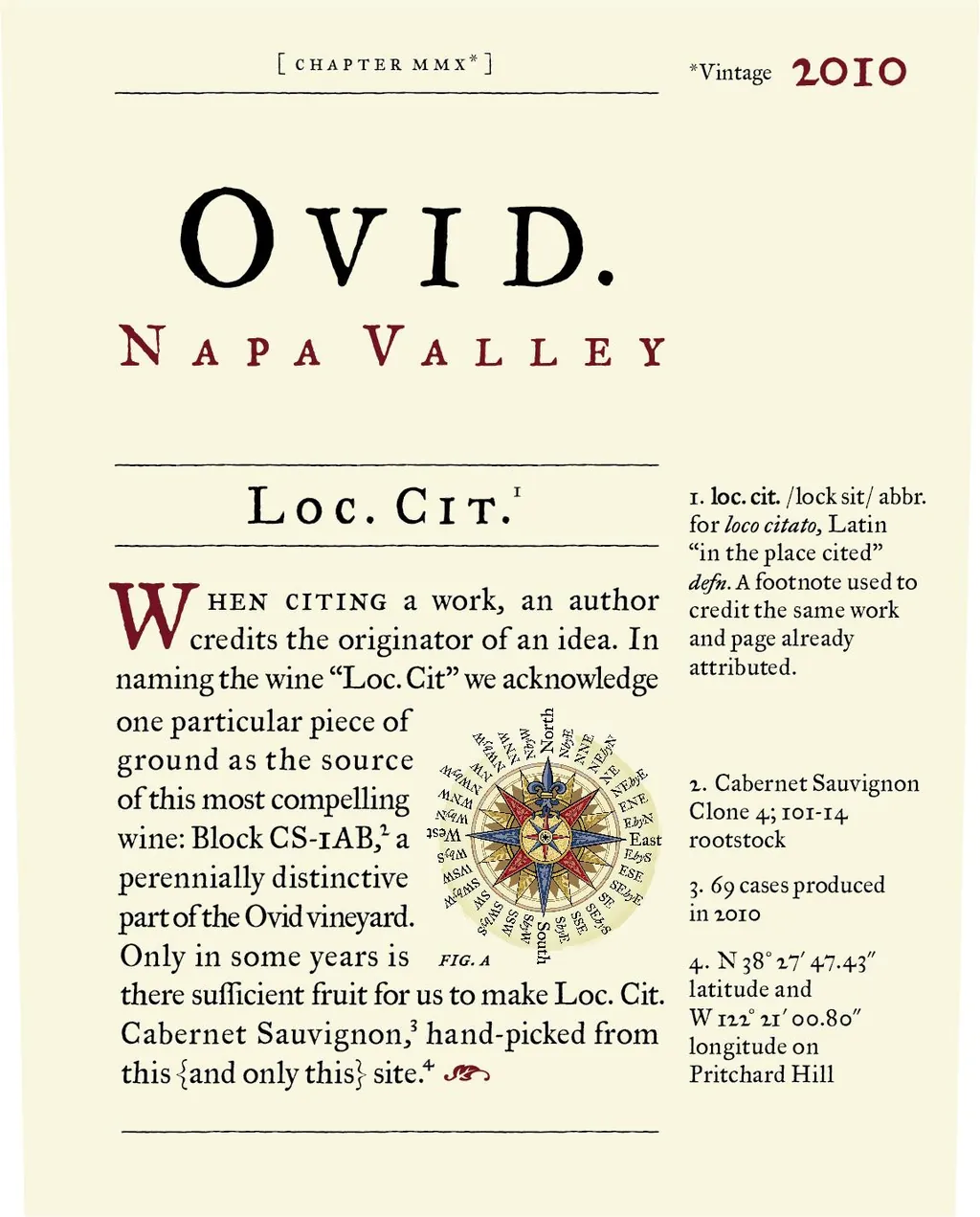 Loc Cit Cabernet Sauvignon Bottle