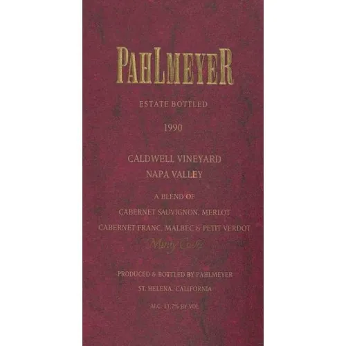 Caldwell Vineyard Napa Valley Bottle