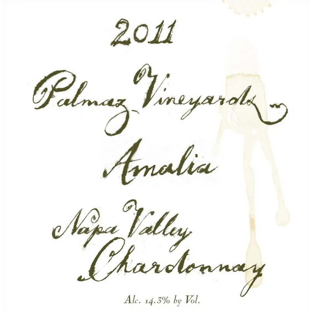 Amalia Chardonnay Bottle