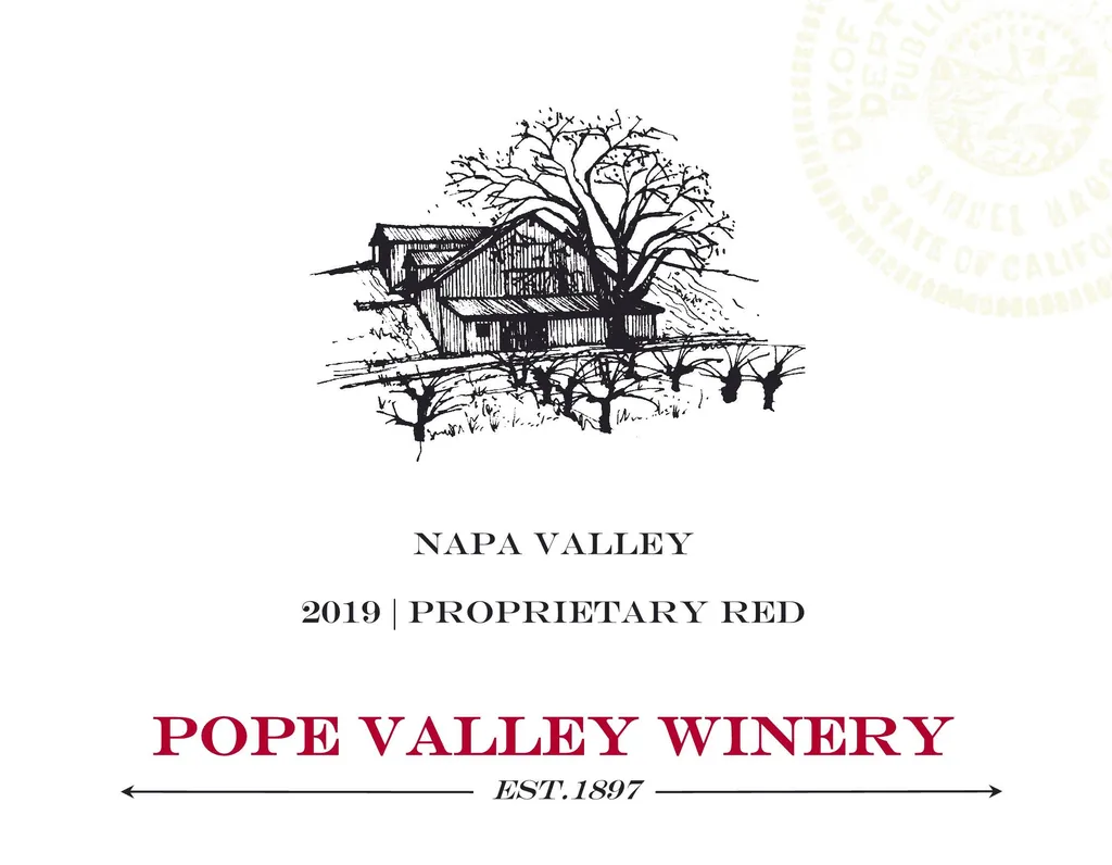 Proprietary Red Bottle