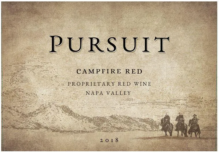 Campfire Red Blend Bottle