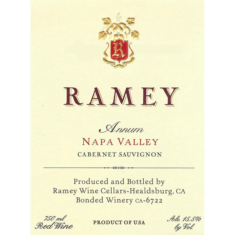 Annum Cabernet Sauvignon Bottle